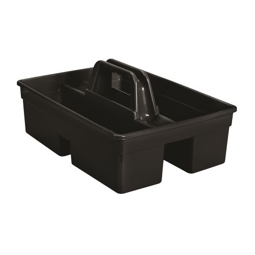 Rubbermaid Executive Divided Carry Caddy, Black